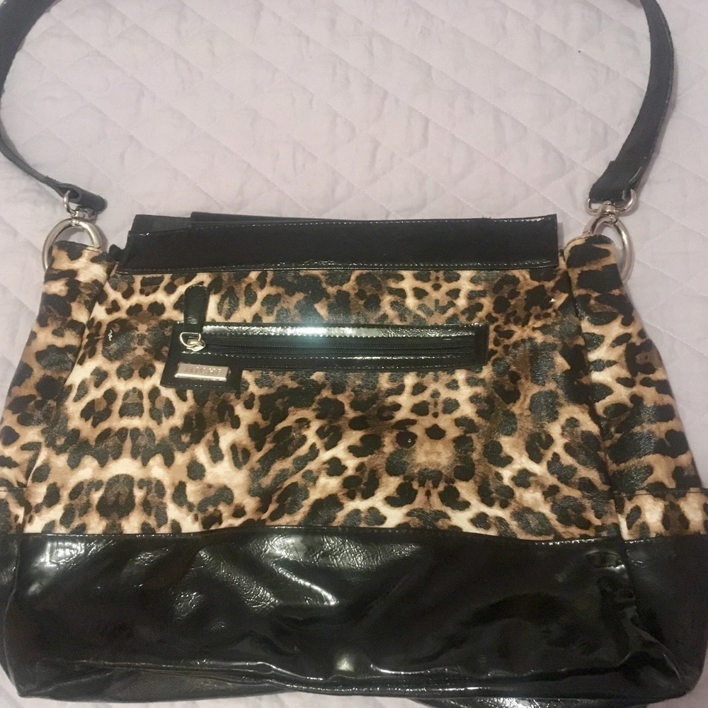 Miche Teresa shell. Leopard print purse